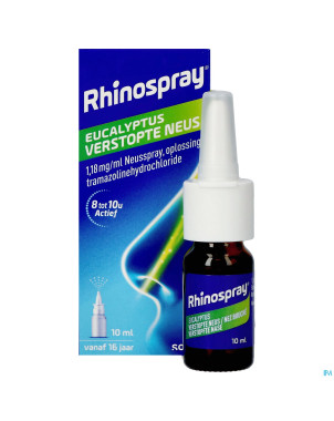 Rhinospray+eucal.nez bouche 1,18mg/ml spr nas.10ml