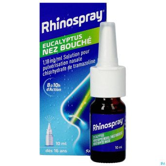 Rhinospray+eucal.nez bouche 1,18mg/ml spr nas.10ml