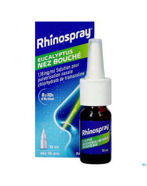 Rhinospray+eucal.nez bouche 1,18mg/ml spr nas.10ml
