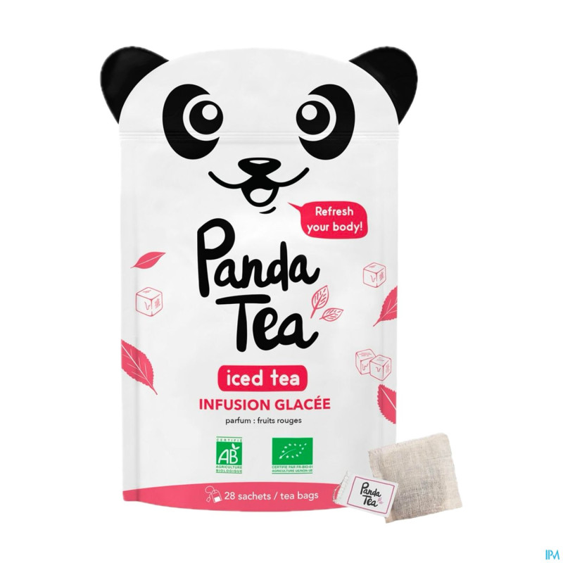 Panda tea iced tea fruits rouges 28 days    42g