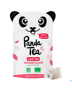 Panda tea iced tea fruits rouges 28 days    42g