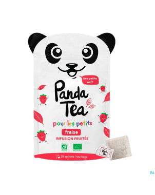 Panda tea infusion enfants fraise 28 days    42g
