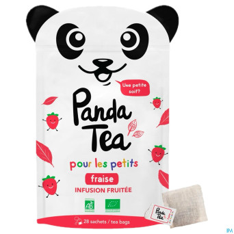 Panda tea infusion enfants fraise 28 days    42g