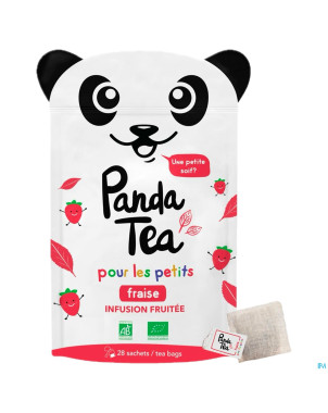 Panda tea infusion enfants fraise 28 days    42g