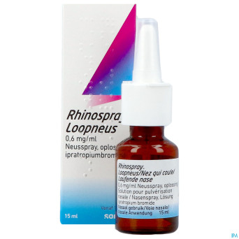 Rhinospray nez qui coule 0,6mg/ml spr nas.sol 15ml