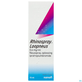 Rhinospray nez qui coule 0,6mg/ml spr nas.sol 15ml