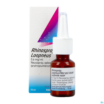 Rhinospray nez qui coule 0,6mg/ml spr nas.sol 15ml