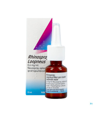 Rhinospray nez qui coule 0,6mg/ml spr nas.sol 15ml