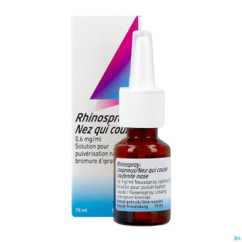 Rhinospray nez qui coule 0,6mg/ml spr nas.sol 15ml