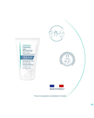 Ducray hidrosis control creme    50ml nf