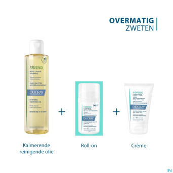 Ducray hidrosis control creme    50ml nf