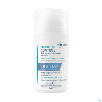 Ducray hidrosis control roll-on    40ml nf