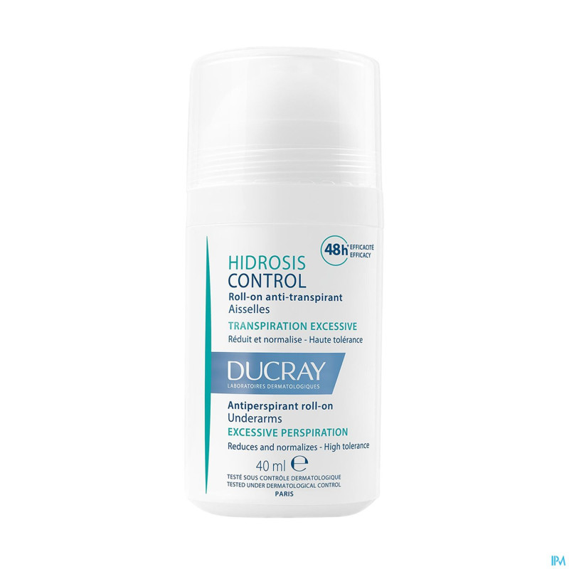 Ducray hidrosis control roll-on    40ml nf