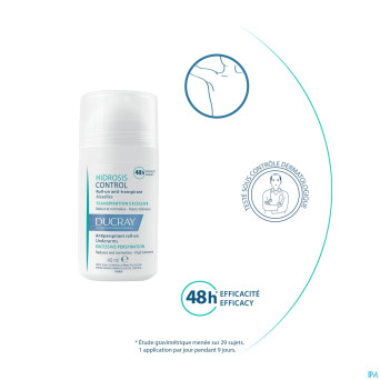 Ducray hidrosis control roll-on    40ml nf