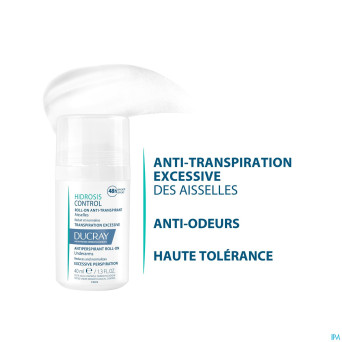 Ducray hidrosis control roll-on    40ml nf