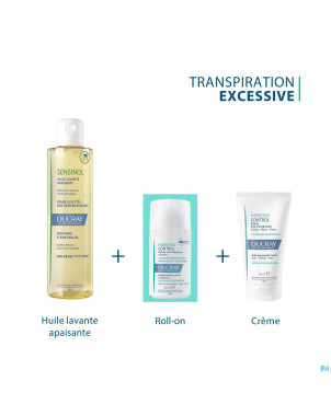 Ducray hidrosis control roll-on    40ml nf