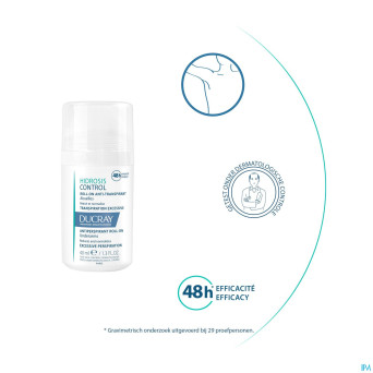 Ducray hidrosis control roll-on    40ml nf