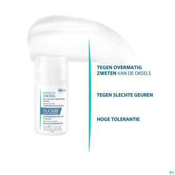 Ducray hidrosis control roll-on    40ml nf