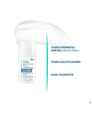 Ducray hidrosis control roll-on    40ml nf