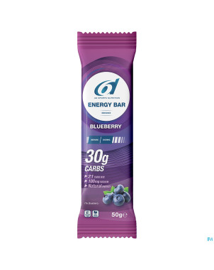 6d energy bar blueberry    6x50g