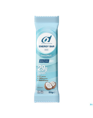 6d energy bar coconut    6x50g