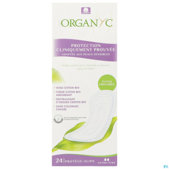 Organyc fuites urinaires protege-slips extra f  24