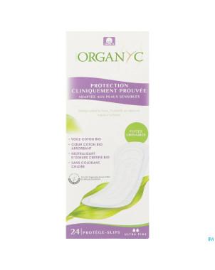 Organyc fuites urinaires protege-slips extra f  24