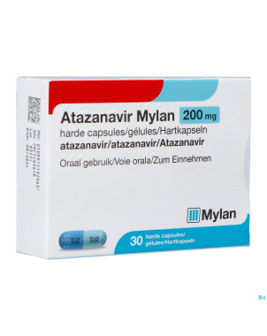 Atazanavir viatris 200mg gelules dur 30