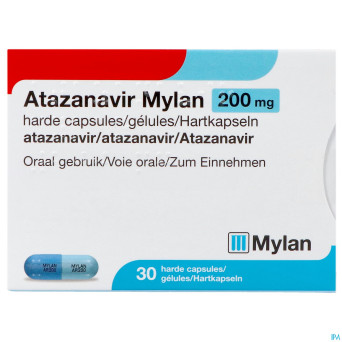 Atazanavir viatris 200mg gelules dur 30