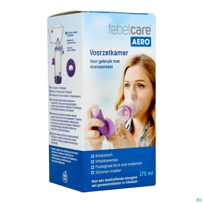 Febelcare aero chambre inhalation adult