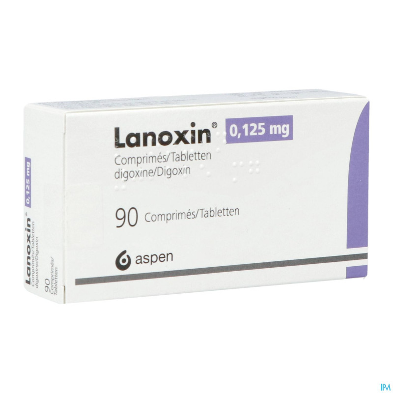 Lanoxin 0,125mg    comp 90