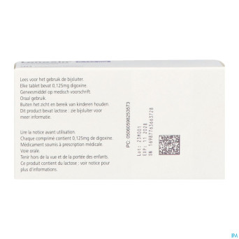 Lanoxin 0,125mg    comp 90