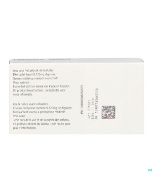 Lanoxin 0,125mg    comp 90