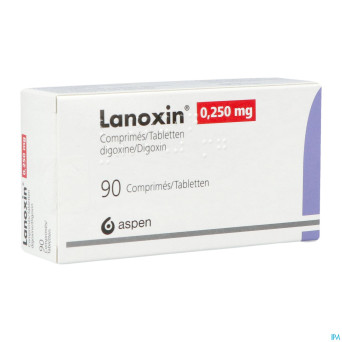 Lanoxin 0,250mg    comp 90