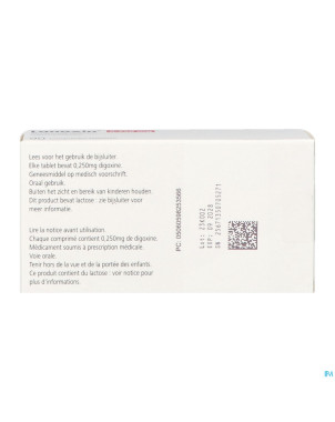 Lanoxin 0,250mg    comp 90