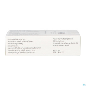 Lanoxin 0,250mg    comp 90