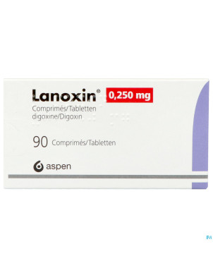 Lanoxin 0,250mg    comp 90
