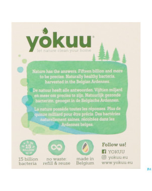 Yokuu recharge nett. multi usage nat.comp eff.2x6g