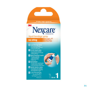 Nexcare pansement liquide    spray 18ml lbs-18