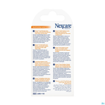 Nexcare pansement liquide    spray 18ml lbs-18