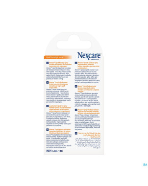 Nexcare pansement liquide    spray 18ml lbs-18