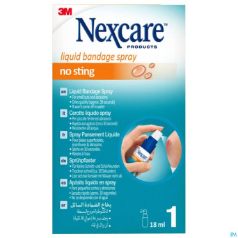 Nexcare pansement liquide    spray 18ml lbs-18
