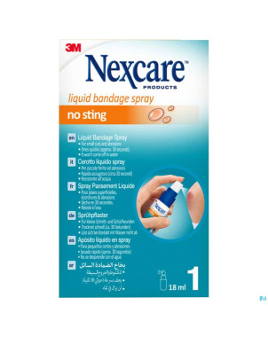 Nexcare pansement liquide    spray 18ml lbs-18