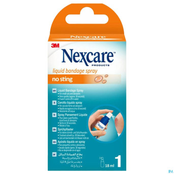 Nexcare pansement liquide    spray 18ml lbs-18