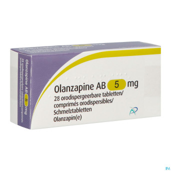 Olanzapine ab  5mg comp orodisp.  28