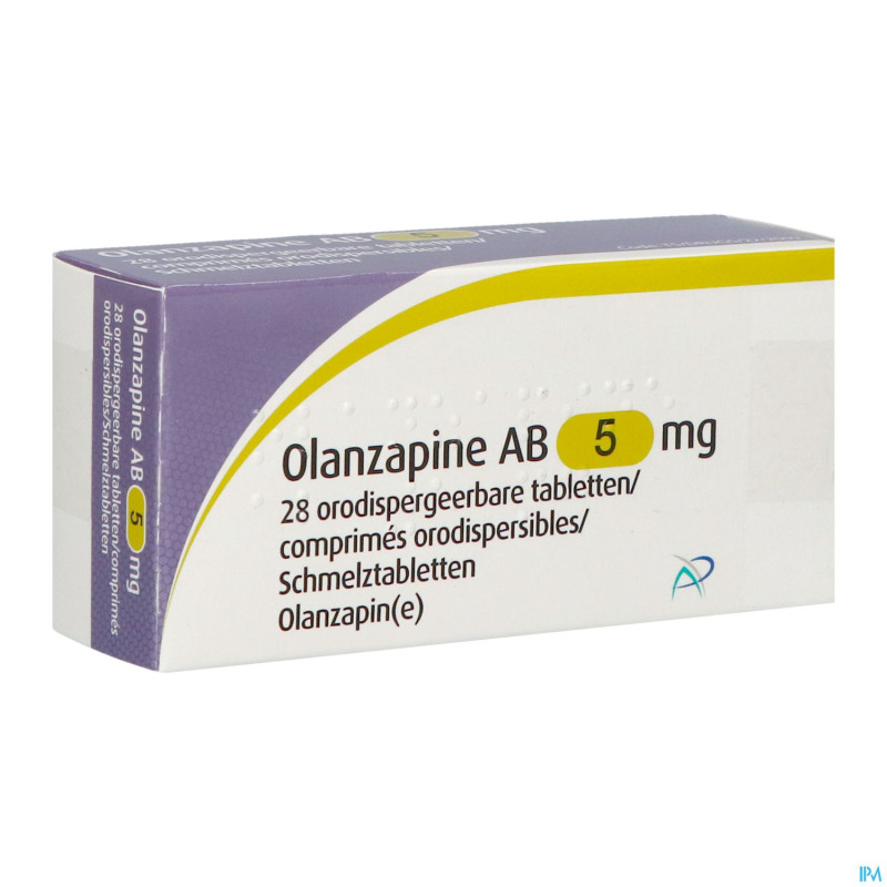 Olanzapine ab  5mg comp orodisp.  28