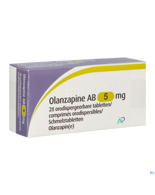 Olanzapine ab  5mg comp orodisp.  28