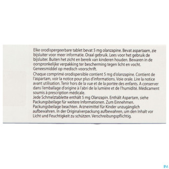 Olanzapine ab  5mg comp orodisp.  28