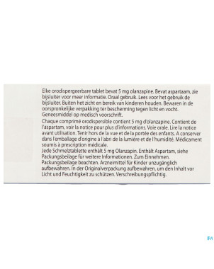 Olanzapine ab  5mg comp orodisp.  28