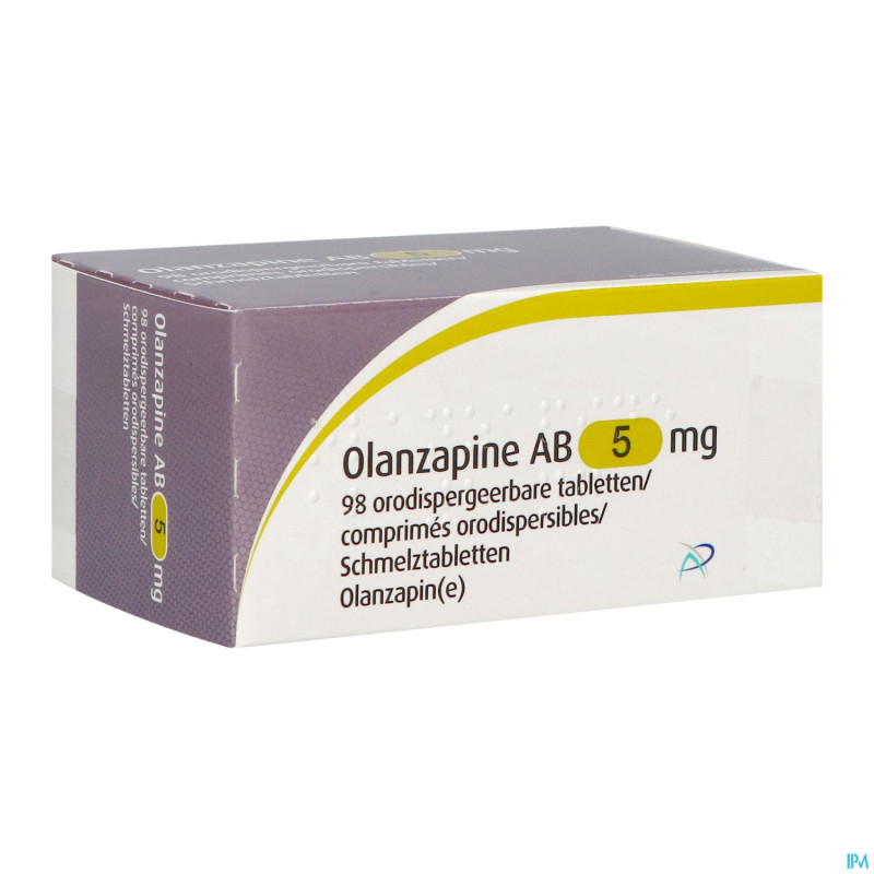 Olanzapine ab  5mg comp orodisp.  98